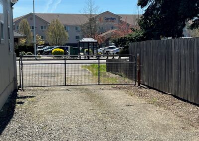 Knox Butte Property - Gate