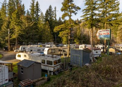 Salmon River RV Park in Otis Oregon